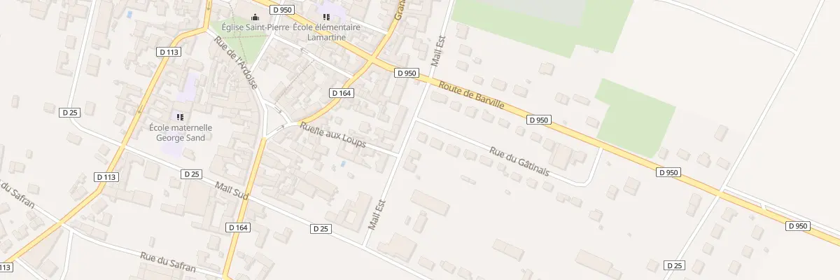 Plan du 2 Rue du Gâtinais à Boynes