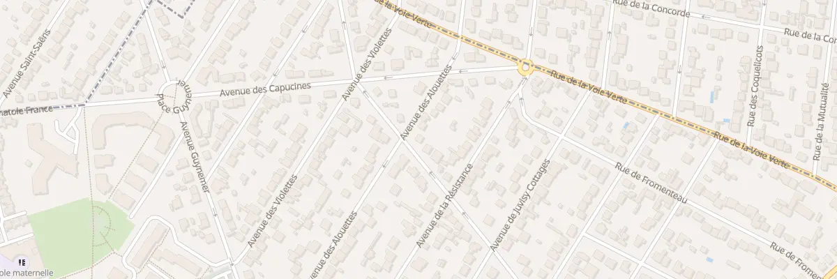 Plan du 52 Rue Henri Barbusse à Juvisy-sur-Orge