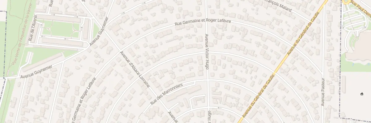 Plan du 44 Rue Maurice Moser à Paray-Vieille-Poste