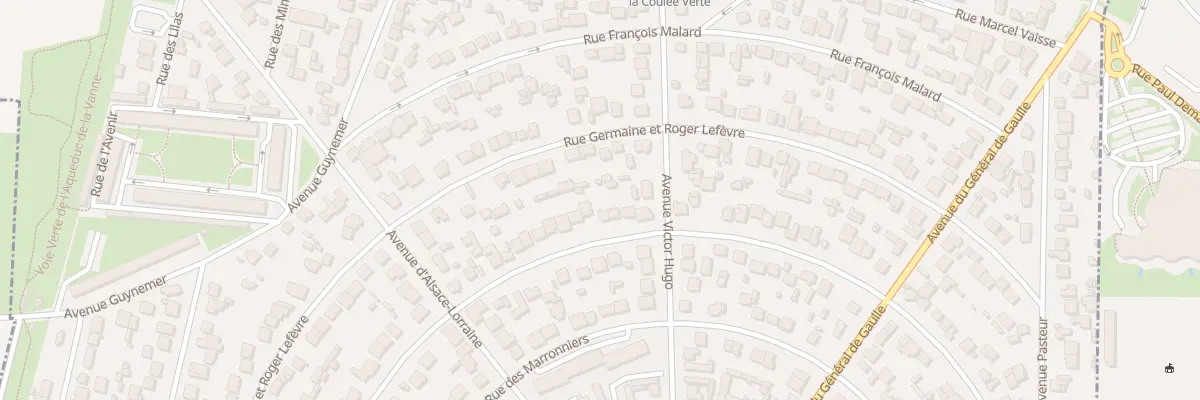 Plan du 67 Rue Maurice Moser à Paray-Vieille-Poste