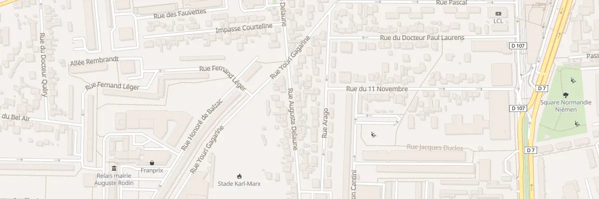 Plan du 35 Rue Auguste Delaune à Villejuif