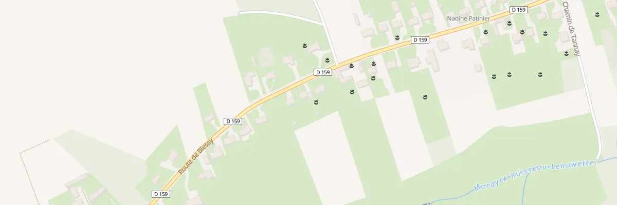 Plan du 183 Rte de Blessy St Quentin à Aire-sur-la-Lys