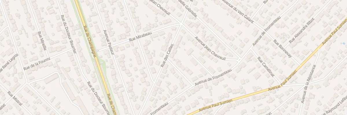 Plan du 22 Rue des Cailles à Savigny-sur-Orge