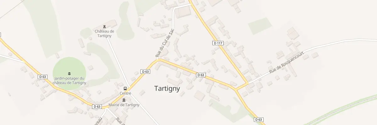 Plan du 5 Rue d’En Bas à Tartigny