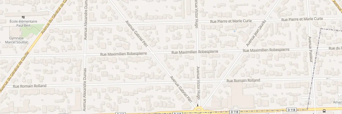 Plan du 91 Rue Maximilien Robespierre à Paray-Vieille-Poste