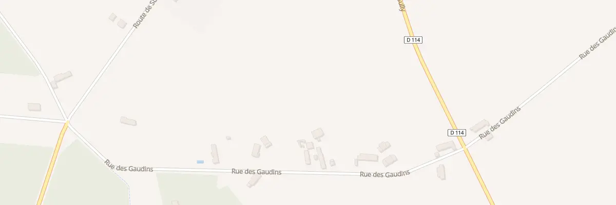 Plan du 13 Rue des Gaudins à Nesploy