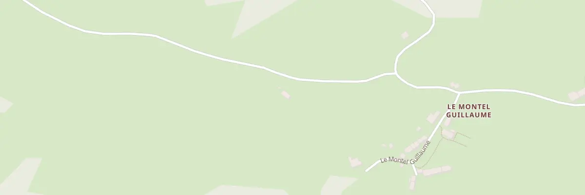 Plan du 6 Le Montel Guillaume à Crocq