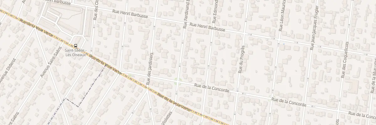 Plan du 6 Rue Ferdinand Buisson à Athis-Mons