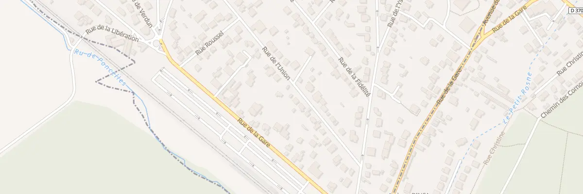 Plan du 15 Rue de l’Union à Ézanville
