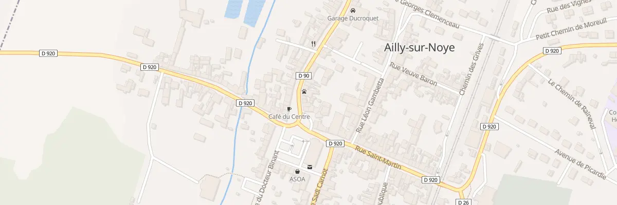 Plan du 2 Rue Pellieux à Ailly-sur-Noye