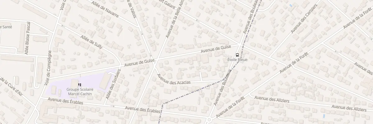 Plan du 18 Av de Guise à Morsang-sur-Orge