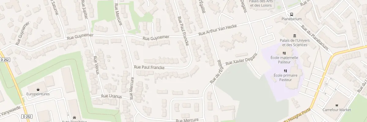 Plan du 28 Rue Paul Francke à Cappelle-la-Grande