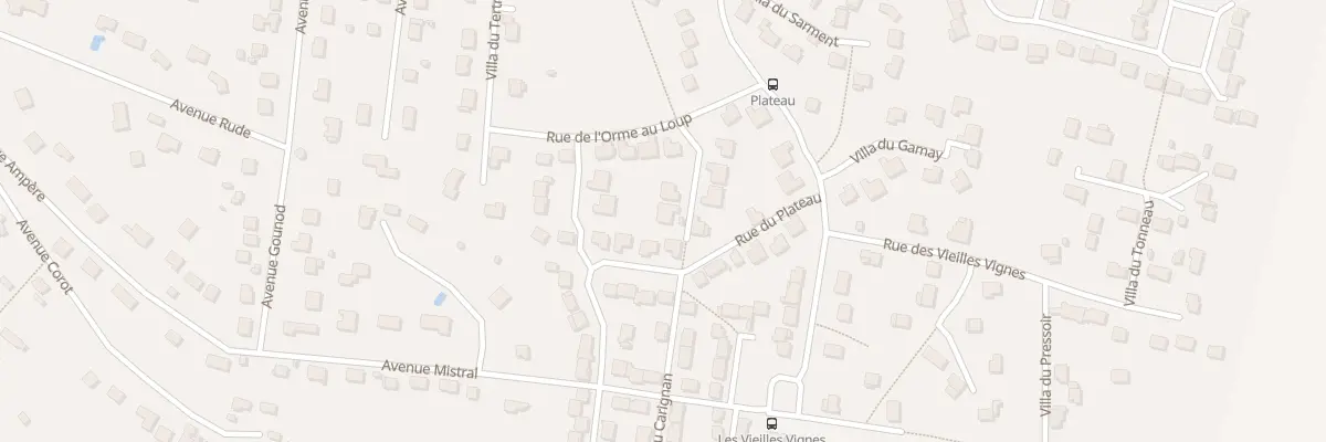 Plan du 13 Rue de l’Orme au Loup à La Ferté-Alais