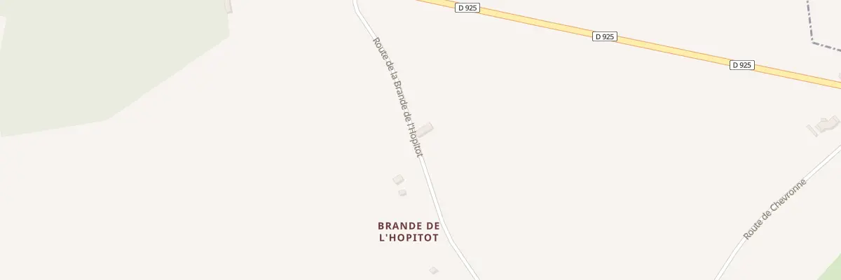 Plan du 193 La Couy à Marçais