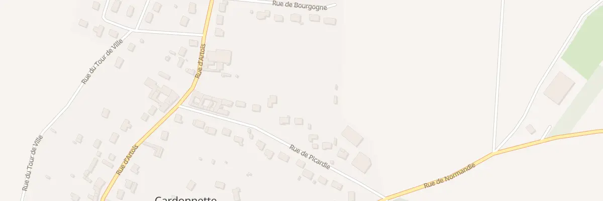 Plan du 17 Rue de Picardie à Cardonnette
