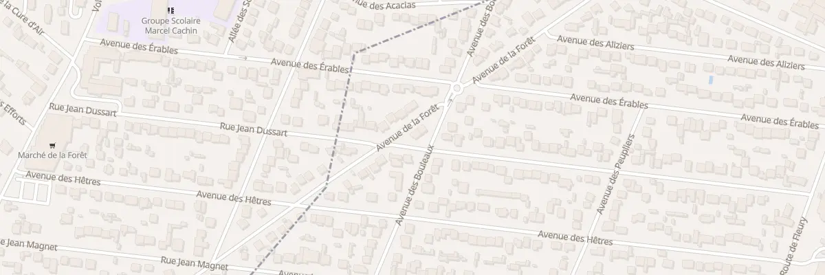 Plan du 79 Av de la Forêt à Viry-Châtillon