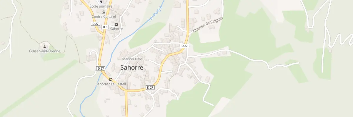 Plan du 3 Rue du Quintar à Sahorre