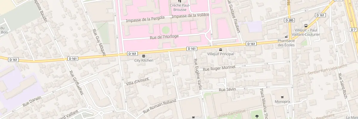 Plan du 33 Av Paul Vaillant-couturier à Villejuif