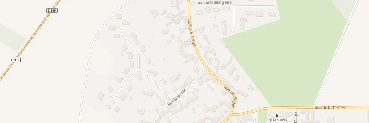 Plan du 19 Rue des Auges à Allonville
