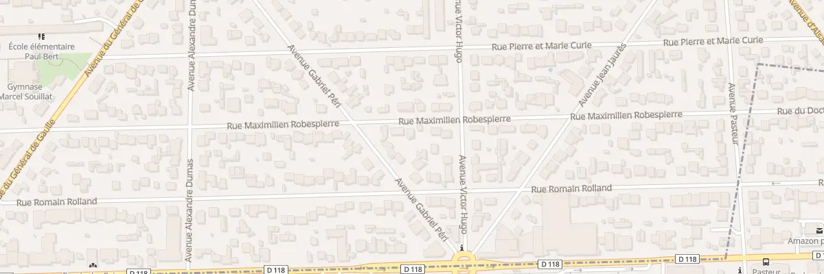 Plan du 89 Rue Maximilien Robespierre à Paray-Vieille-Poste