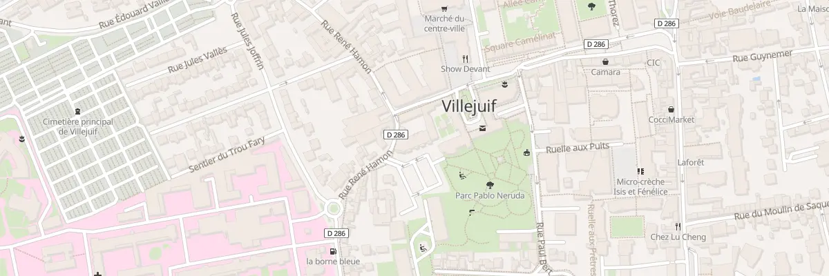 Plan du 44 Rue René Hamon à Villejuif
