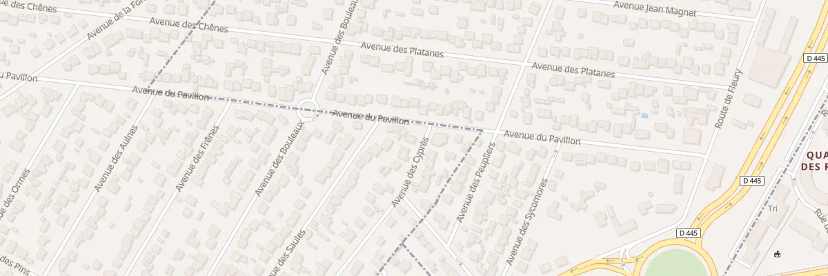 Plan du 36B Av du Pavillon à Morsang-sur-Orge