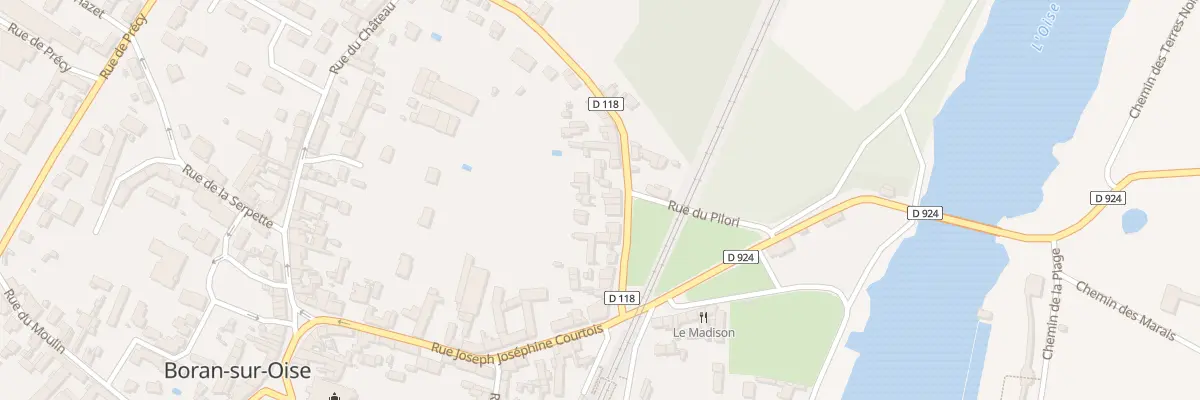 Plan du 15 Rue du Pilori à Boran-sur-Oise