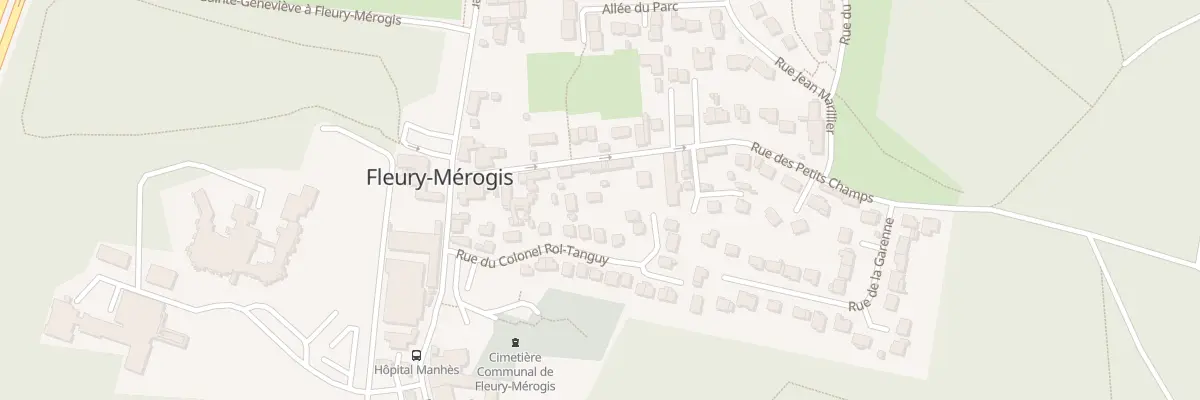 Plan du 11B Rue des Petits Champs à Fleury-Mérogis