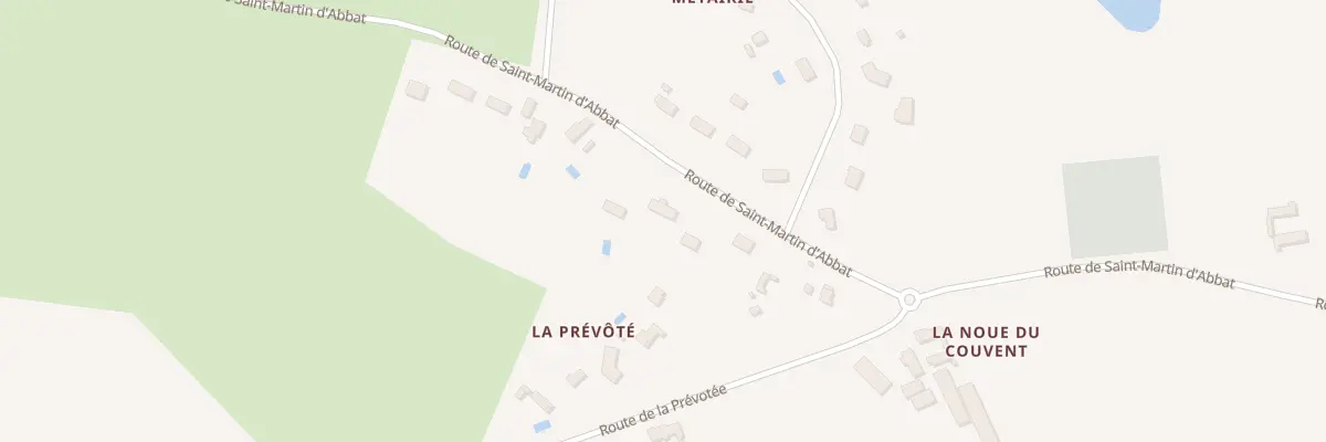 Plan du 131 Rte de St Martin à Bouzy-la-Forêt