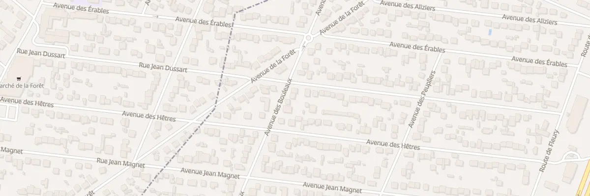 Plan du 74 Av des Bouleaux à Viry-Châtillon