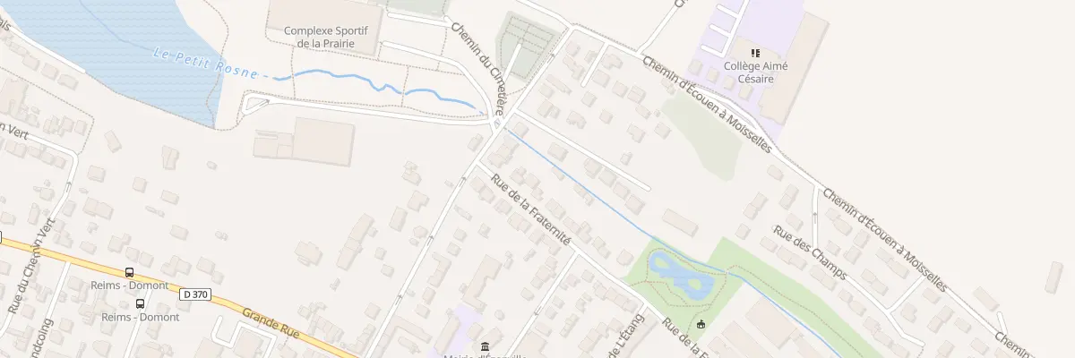 Plan du 5 Rue de la Fraternité à Ézanville