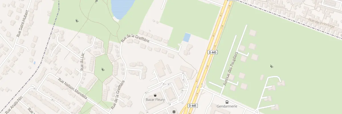 Plan du 58 Rue de la Greffiere à Fleury-Mérogis