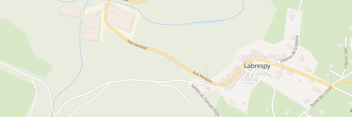 Plan du 6 Rue Ventose à Mazamet