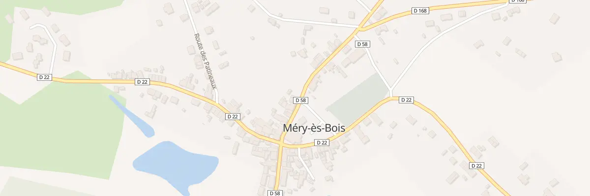 Plan du 19 Rue de la Poste à Méry-ès-Bois