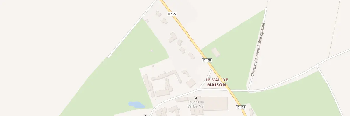 Plan du 3 Rue du Rosel à Talmas