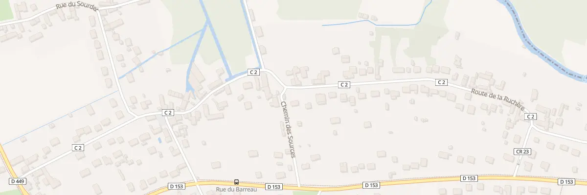 Plan du 85 Rte de la Ruchère à Vayres-sur-Essonne