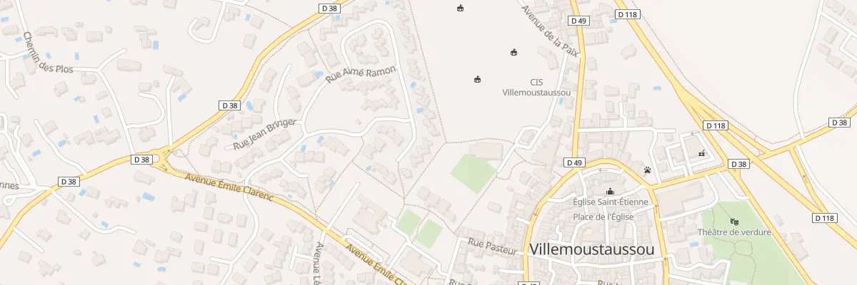 Plan du 41 Rue Antoine Armagnac à Villemoustaussou