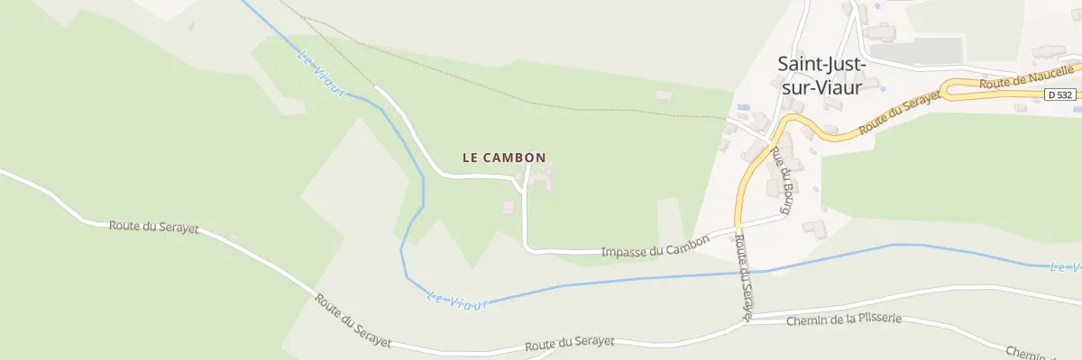 Plan du 5141 Le Cambon à Saint-Just-sur-Viaur