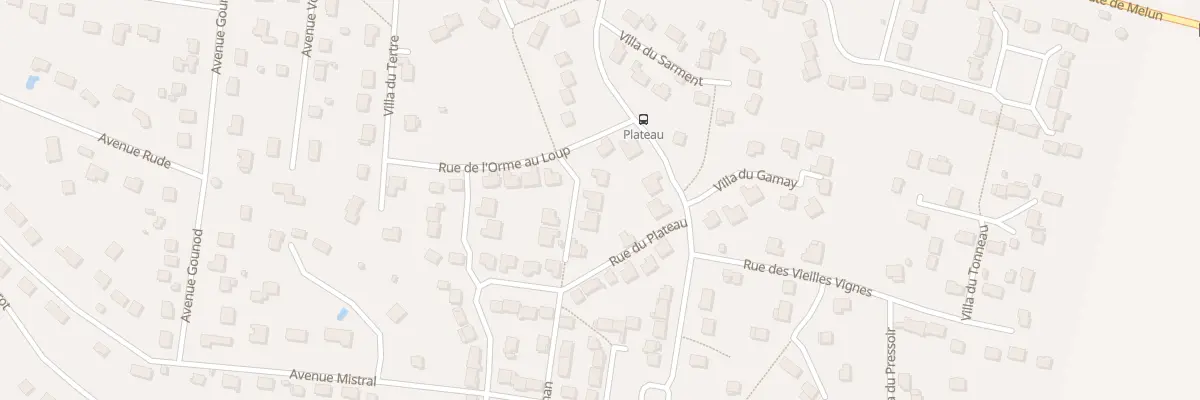 Plan du 7 Rue de l’Orme au Loup à La Ferté-Alais