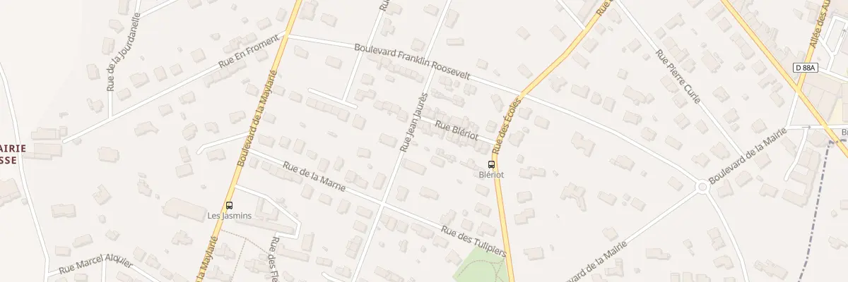Plan du 15 Rue Blériot à Aussillon