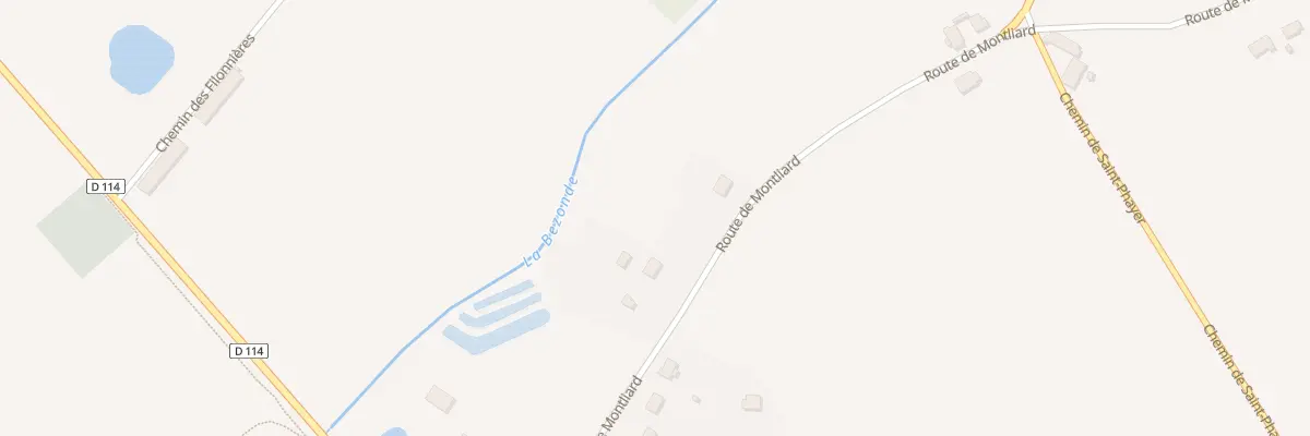 Plan du 27 Rte de Montliard à Nesploy