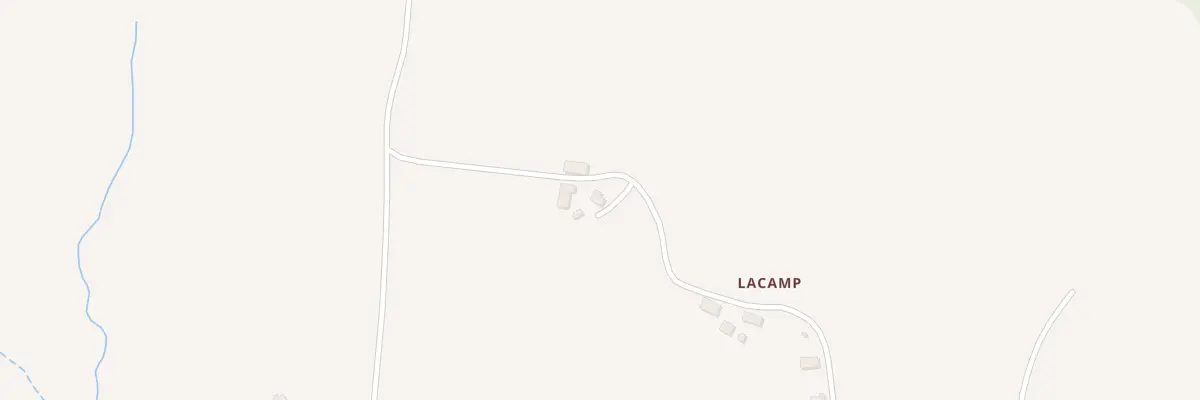 Plan du 189 Lacamp à Cassaniouze