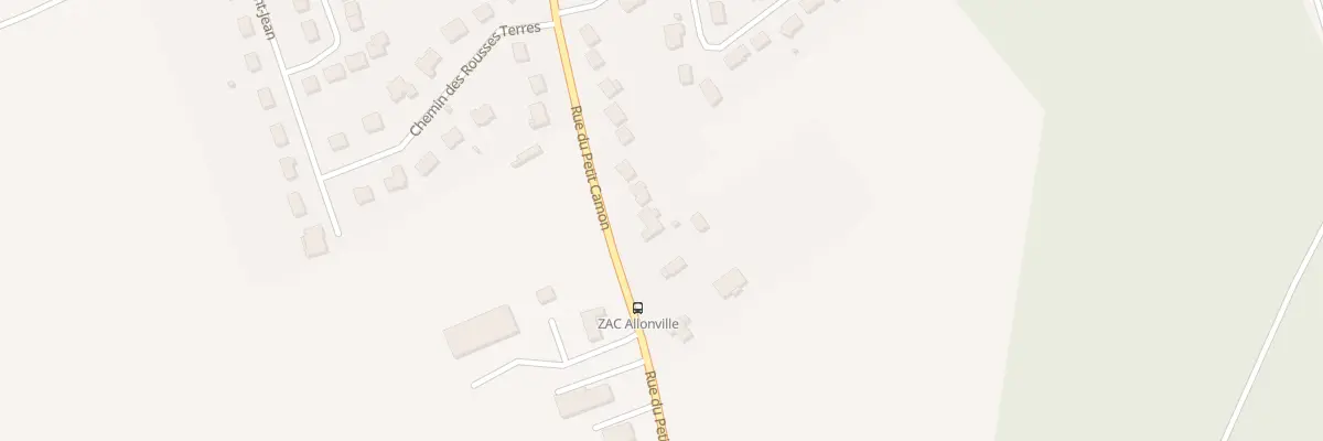 Plan du 25 Rue du Petit Camon à Allonville