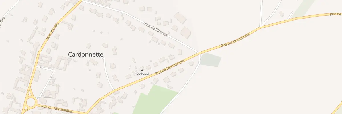 Plan du 33 Rue de Normandie à Cardonnette