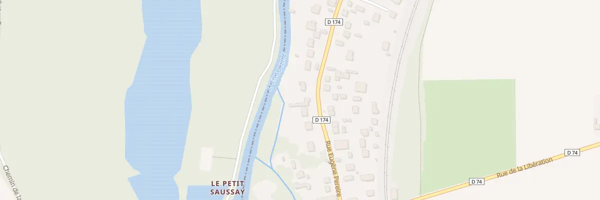 Plan du 62T Rue Eugène Péreire à Ballancourt-sur-Essonne