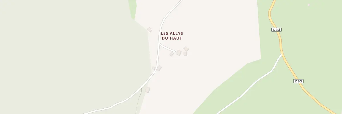 Plan du 5013 Les Allis d’En Haut à Saint-Oradoux-de-Chirouze