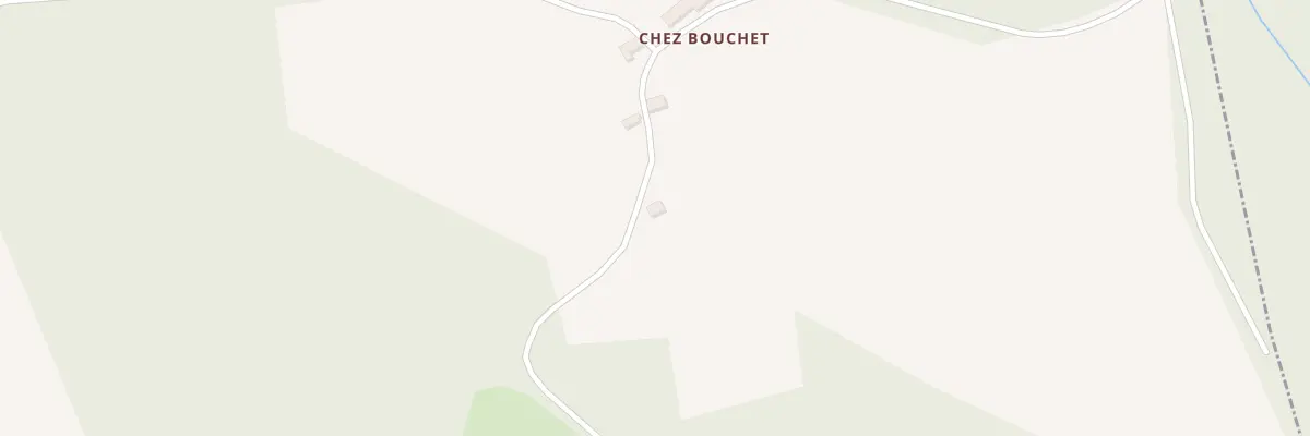 Plan du 5056 Chez Bouche à Lamazière-Haute