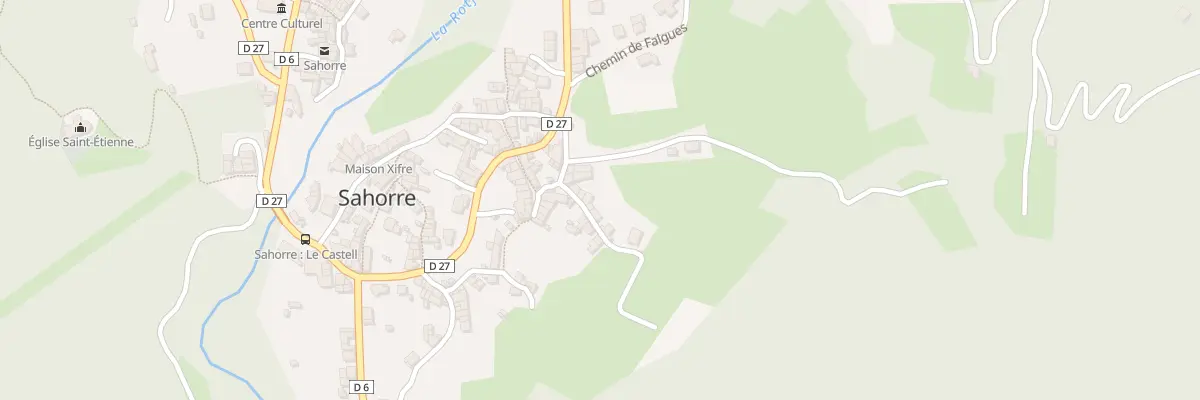 Plan du 31 Village à Sahorre