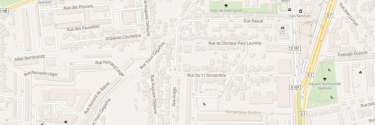 Plan du 49 Rue du Dr Paul Laurens à Villejuif