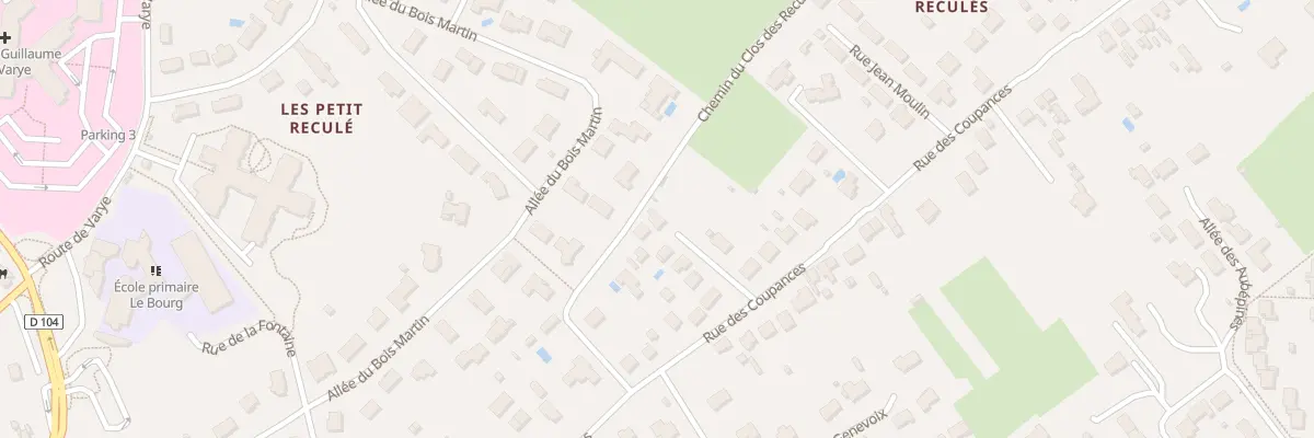 Plan du 13 Rue Farnaud Guichard à Saint-Doulchard
